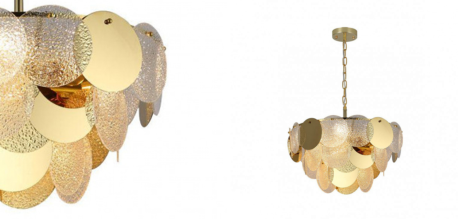 Люстра Gaetano Chandelier gold Люстра Gaetano Chandelier gold - Loft-Concept в Перми