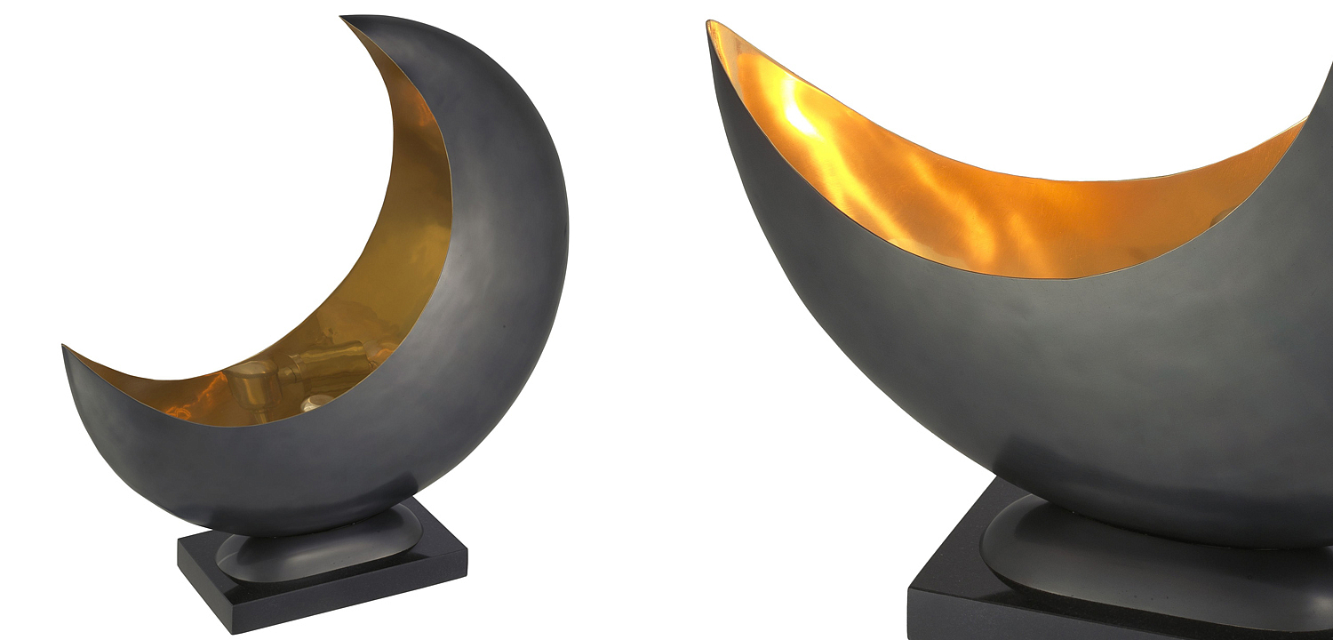Настольная лампа Eichholtz Table Lamp Half Moon Настольная лампа Eichholtz Table Lamp Half Moon - Loft-Concept в Перми