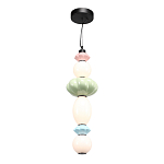Подвесной светильник фигурный с керамическими элементами 24W LED Fragrant Light варинант исполнения - 4 | Loft Concept в Перми