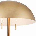 Торшер с куполообразным абажуром на каменном основании Riverside Floor Lamp варинант исполнения - 1 | Loft Concept в Перми