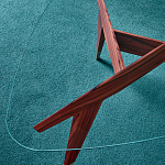 Дизайнерский кофейный стол со стеклянной столешницей Gio Ponti D.552.2 Coffee Table варинант исполнения - 5 | Loft Concept в Перми