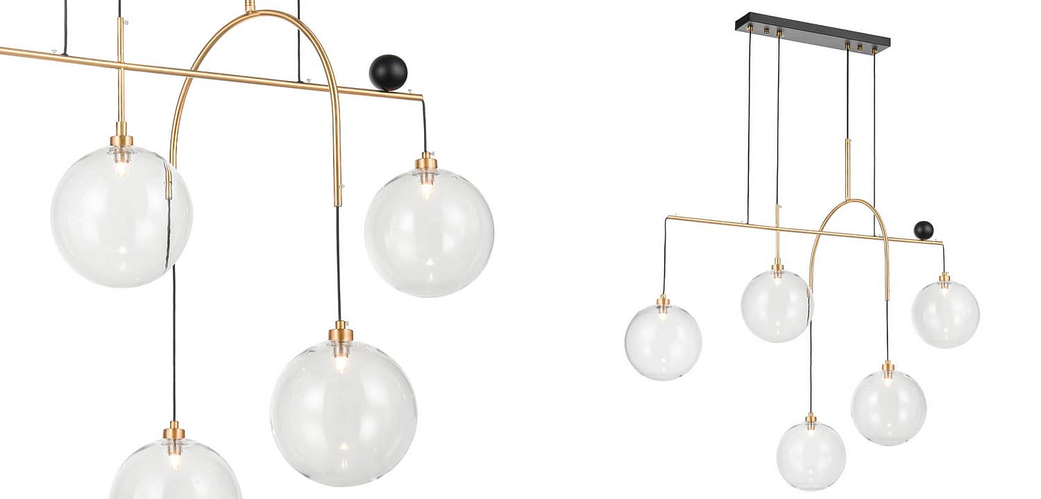 Люстра Five Hanging Balls Chandelier Люстра Five Hanging Balls Chandelier - Loft-Concept в Перми