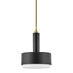 Подвесной светильник цилиндрический с белым плафоном Hinkley варинант исполнения - 1 | Loft Concept в Перми