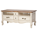 ТВ-тумба из массива дерева в стиле прованс Montmartre Provence TV Stand варинант исполнения - 1 | Loft Concept в Перми