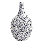 Ваза с инкрустацией Dark Blue Triangle варинант исполнения - 1 | Loft Concept в Перми