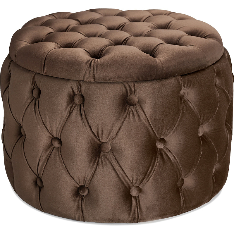 Пуф Milk chocolate Серый Пуф Milk chocolate Серый в Перми | Loft Concept