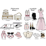 Megan Hess Paris: Through a Fashion Eye варинант исполнения - 3 | Loft Concept в Перми