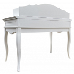 Стол-бюро белого цвета из массива бука с 4-мя ящиками White Provence варинант исполнения - 4 | Loft Concept в Перми