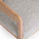 Кресло с каркасом из массива ясеня Deniaud Ash Grey Armchair варинант исполнения - 5 | Loft Concept в Перми