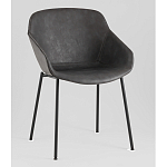 Стул Ashby экокожа серый варинант исполнения - 1 | Loft Concept в Перми