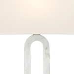 Настольная лампа на арочном корпусе с прямоугольным абажуром One Piece Support варинант исполнения - 1 | Loft Concept в Перми