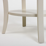 Белая тумба на фигурных ножках Shelby варинант исполнения - 3 | Loft Concept в Перми