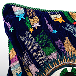 Декоративная подушка с вышивкой стиль Gucci Eye Cushion варинант исполнения - 2 | Loft Concept в Перми