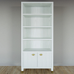 Книжный Стеллаж Elsa Dreams White с задней стенкой варинант исполнения - 5 | Loft Concept в Перми