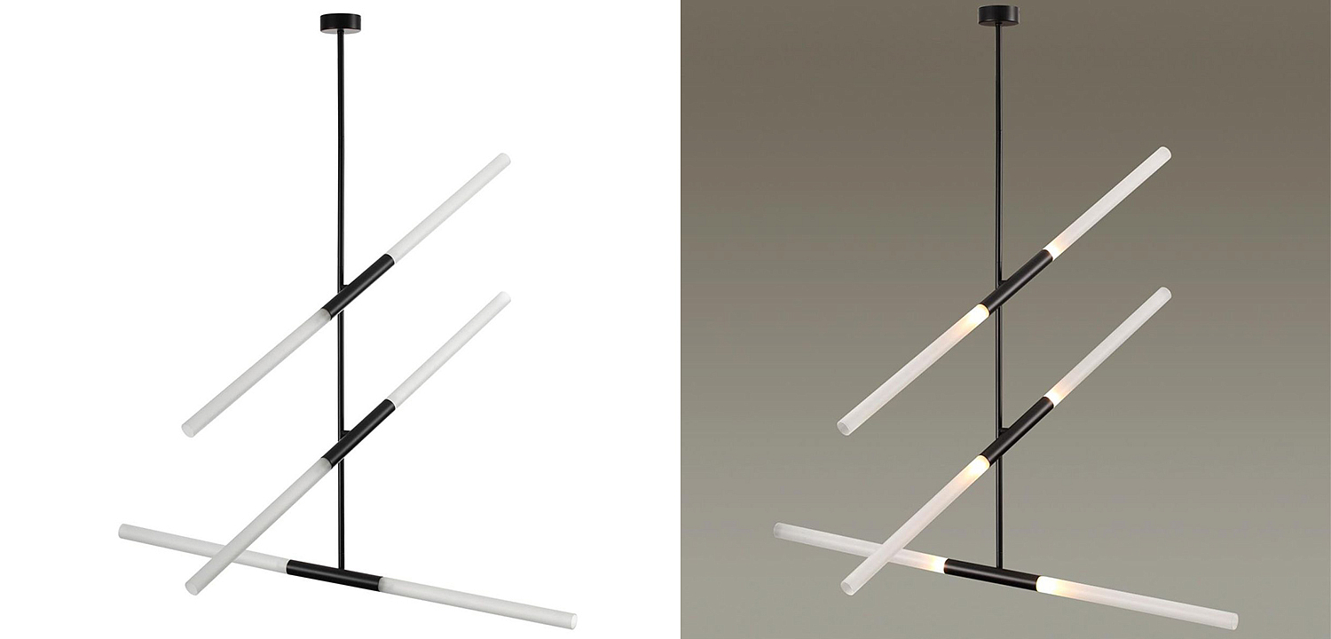 Светильник Black Delta Light 6 lamp Светильник Black Delta Light 6 lamp - Loft-Concept в Перми