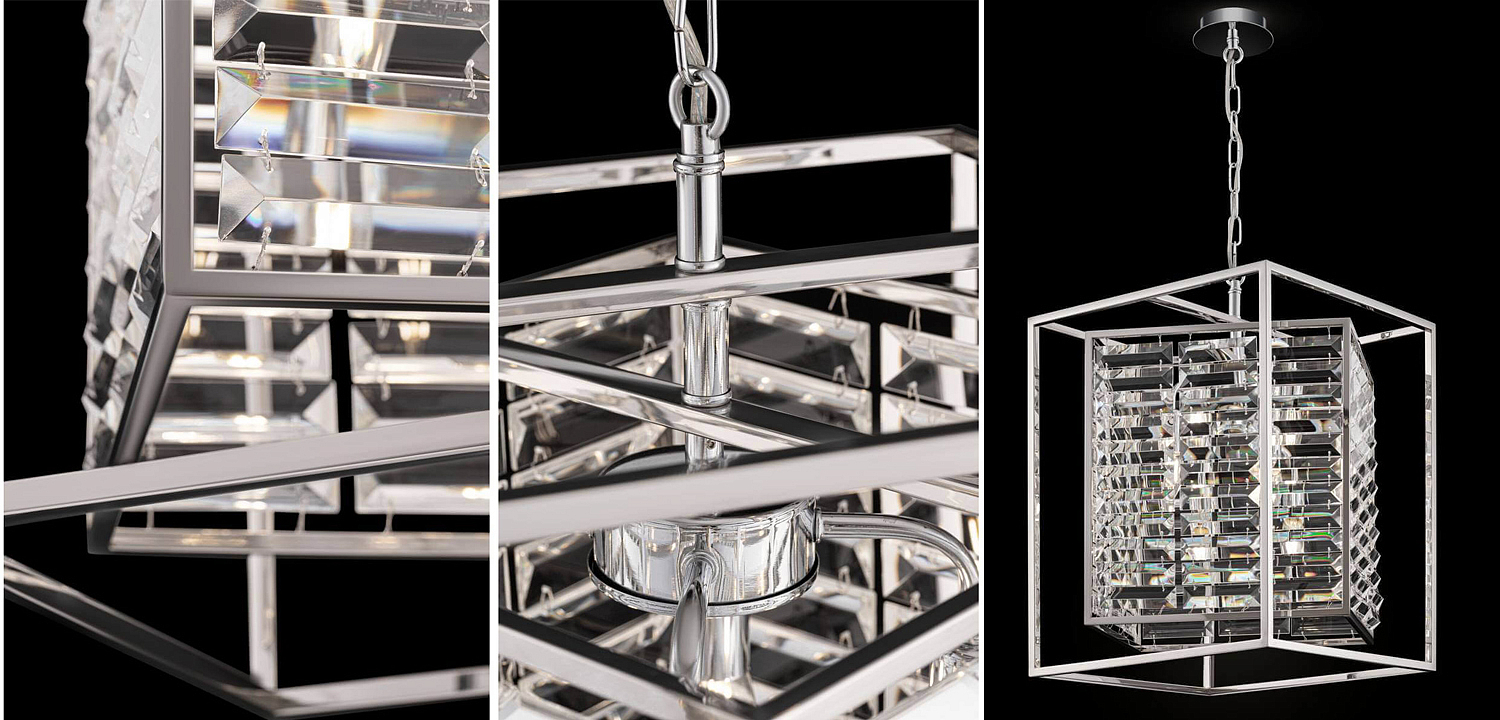 Люстра Algernon Light Chandelier chrome Люстра Algernon Light Chandelier chrome - Loft-Concept в Перми