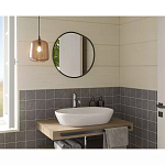 Зеркало круглое с асимметрией Light Reflection варинант исполнения - 1 | Loft Concept в Перми