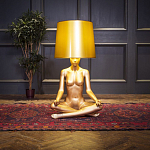 Лампа MANNEQUIN LAMP с абажуром телесный замок варинант исполнения - 3 | Loft Concept в Перми