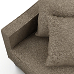 Мебельная ткань Шенилл коричневый цвет 138 см T4-21 варинант исполнения - 6 | Loft Concept в Перми