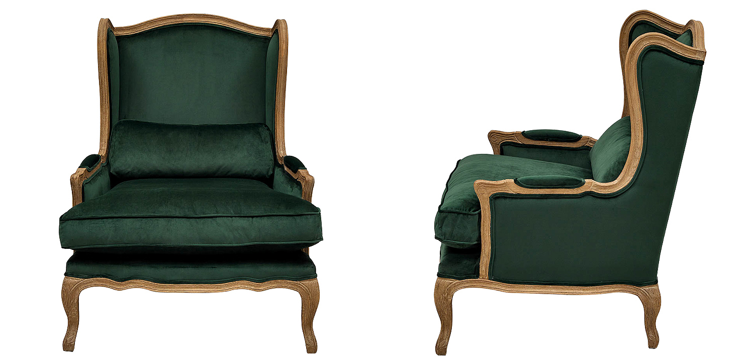 Кресло Armel Green Armchair Кресло Armel Green Armchair - Loft-Concept в Перми