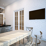 Гипсовая 3D Панель E-01 варинант исполнения - 1 | Loft Concept в Перми