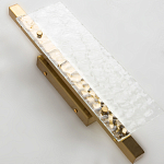 Бра с рельефным стеклом ICE GLASS 35 варинант исполнения - 3 | Loft Concept в Перми