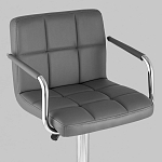 Барный стул с подлокотниками Honory Grey варинант исполнения - 7 | Loft Concept в Перми