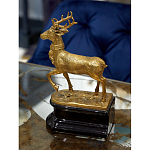 Держатель для книг в виде оленя из фарфора и бронзы Eden Garden porcelain and bronze варинант исполнения - 2 | Loft Concept в Перми