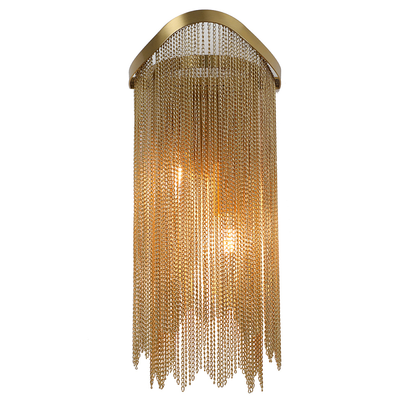 Бра Atlantis Chain Brass Латунь в Перми | Loft Concept 