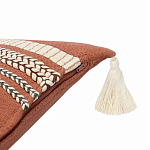 Подушка декоративная с вышивкой и кисточками Ethnic mix варинант исполнения - 3 | Loft Concept в Перми
