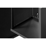 Полка навесная открытая цвета графит Strict Lines  варинант исполнения - 7 | Loft Concept в Перми