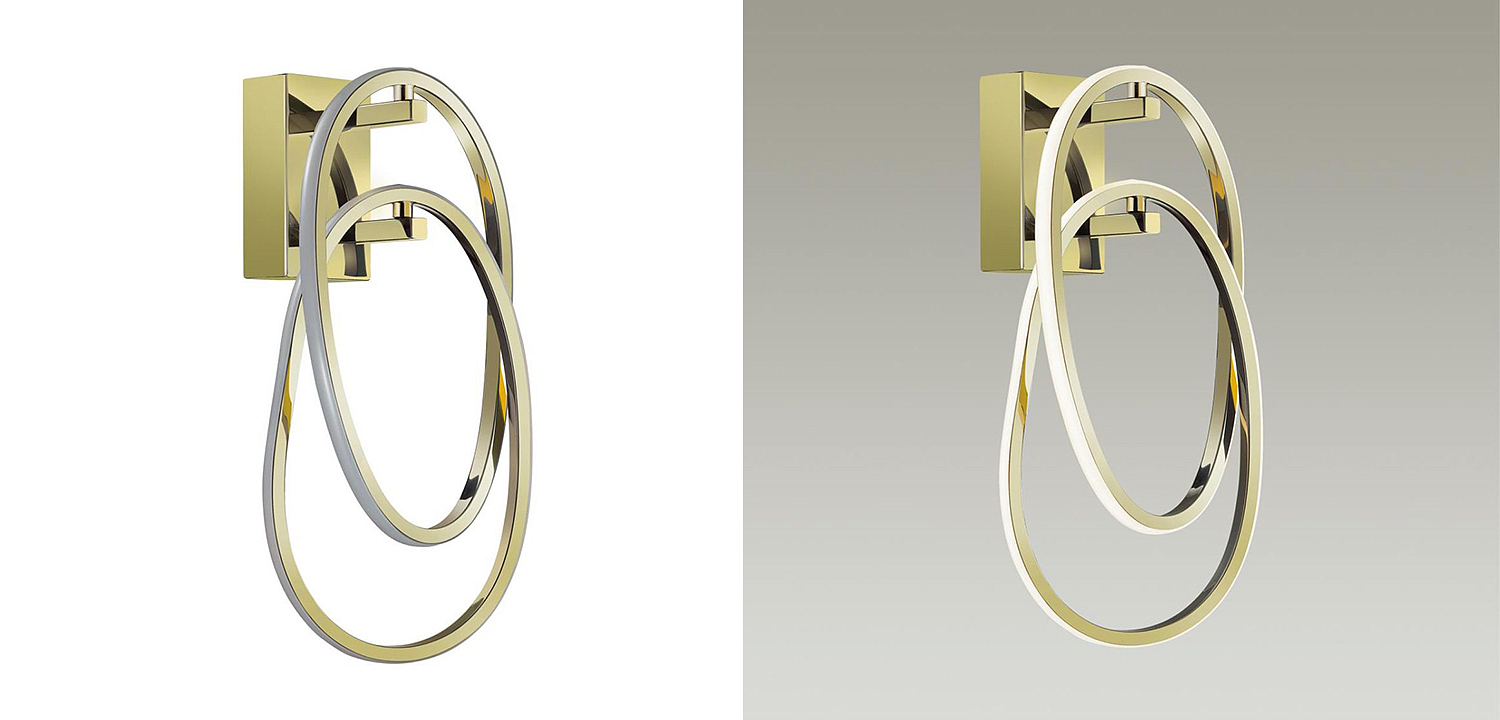Бра 2 Chain Link Gold Бра 2 Chain Link Gold - Loft-Concept в Перми