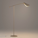 Торшер с поворотным плафоном Aracea Beige Floor Lamp варинант исполнения - 3 | Loft Concept в Перми
