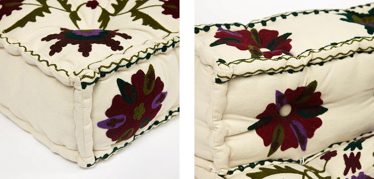 Модуль мягкий со спинкой Indian Meditation Pillow - Loft-Concept в Перми