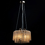 Люстра с подвесными рифлеными стеклянными трубками Nembus варинант исполнения - 3 | Loft Concept в Перми