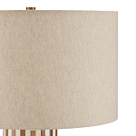 Настольная лампа с узором вдоль колоннообразного основания Brick Surface варинант исполнения - 2 | Loft Concept в Перми