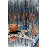 Дизайнерский ковер в виде звезды Poltronova Tappeto Stella Grey Navy Blue Rug варинант исполнения - 4 | Loft Concept в Перми