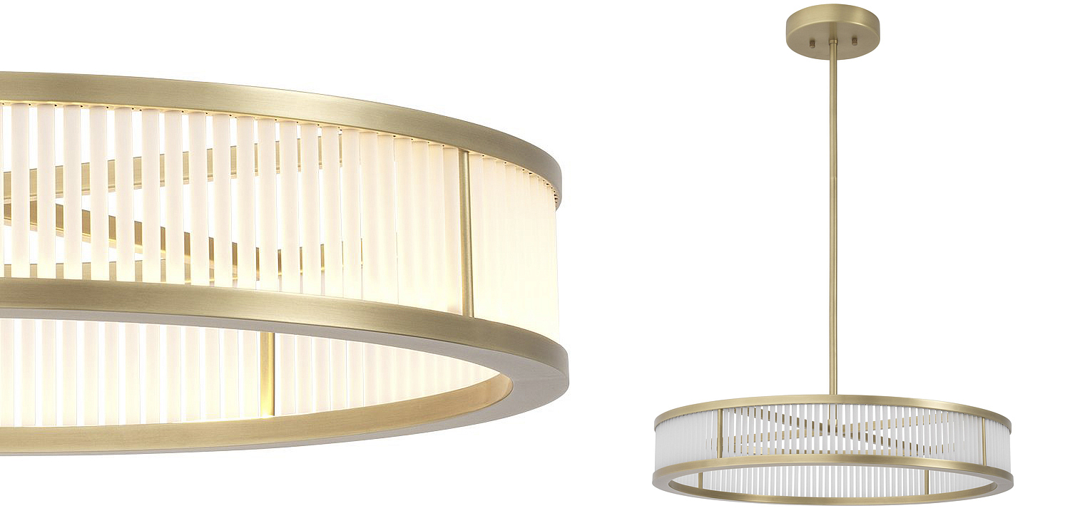 Люстра Eichholtz Chandelier Thibaud S Brass Люстра Eichholtz Chandelier Thibaud S Brass - Loft-Concept в Перми