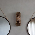 Бра плетеное из ротанга Chainmail варинант исполнения - 5 | Loft Concept в Перми