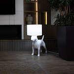Лампа COLLECTION OF DOGS с абажуром Бультерьер варинант исполнения - 4 | Loft Concept в Перми