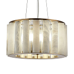 Люстра с абажуром из стекла и премиального алебастра Ravishment варинант исполнения - 2 | Loft Concept в Перми