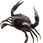 Статуэтка из бронзы в виде краба Animals Bronze варинант исполнения - 3 | Loft Concept в Перми
