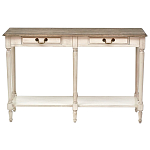 Деревянная консоль с двумя ящиками Margery Provence Console Table варинант исполнения - 1 | Loft Concept в Перми