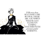 Megan Hess. The Illustrated World of Couture варинант исполнения - 3 | Loft Concept в Перми