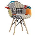 Стул с обивкой в стиле Patchwork варинант исполнения - 1 | Loft Concept в Перми