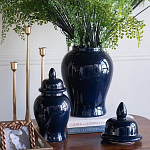 Ваза с крышкой однотонная Высота 48 см Chinoiserie Ceramics варинант исполнения - 5 | Loft Concept в Перми