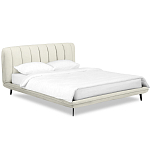 Кровать с мягким изголовьем Brussels варинант исполнения - 12 | Loft Concept в Перми