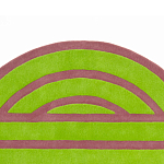 Дизайнерский ковер зеленый Poltronova Sofo Verosa Rug варинант исполнения - 6 | Loft Concept в Перми