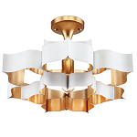 Люстра фигурная в сочетании белого и золотого цвета Shapes Inspired by Nature варинант исполнения - 2 | Loft Concept в Перми