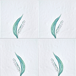 Плитка с узором Ландыш варинант исполнения - 1 | Loft Concept в Перми